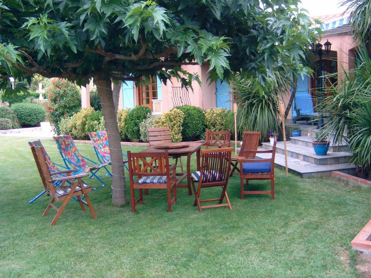 La Planquette Bed & Breakfast Castelnou Exterior foto