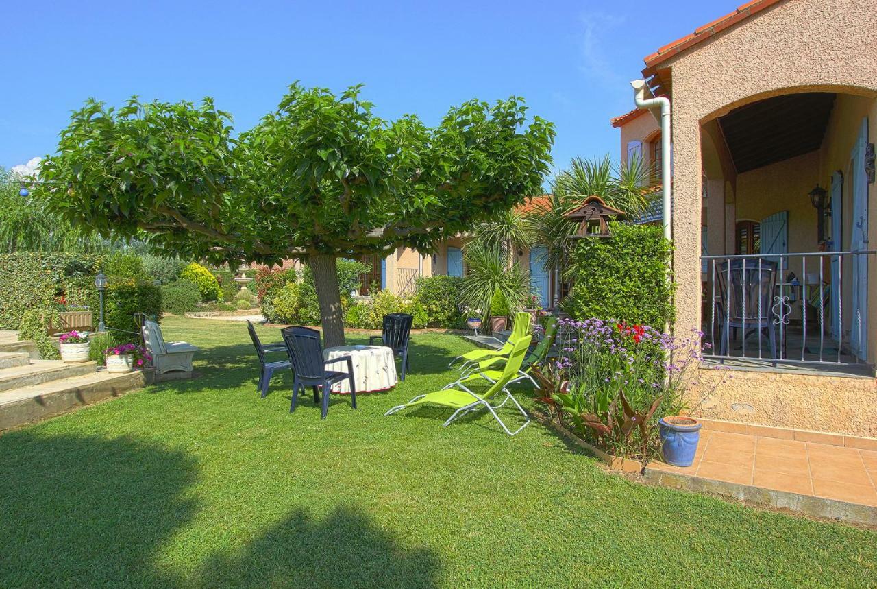 La Planquette Bed & Breakfast Castelnou Exterior foto
