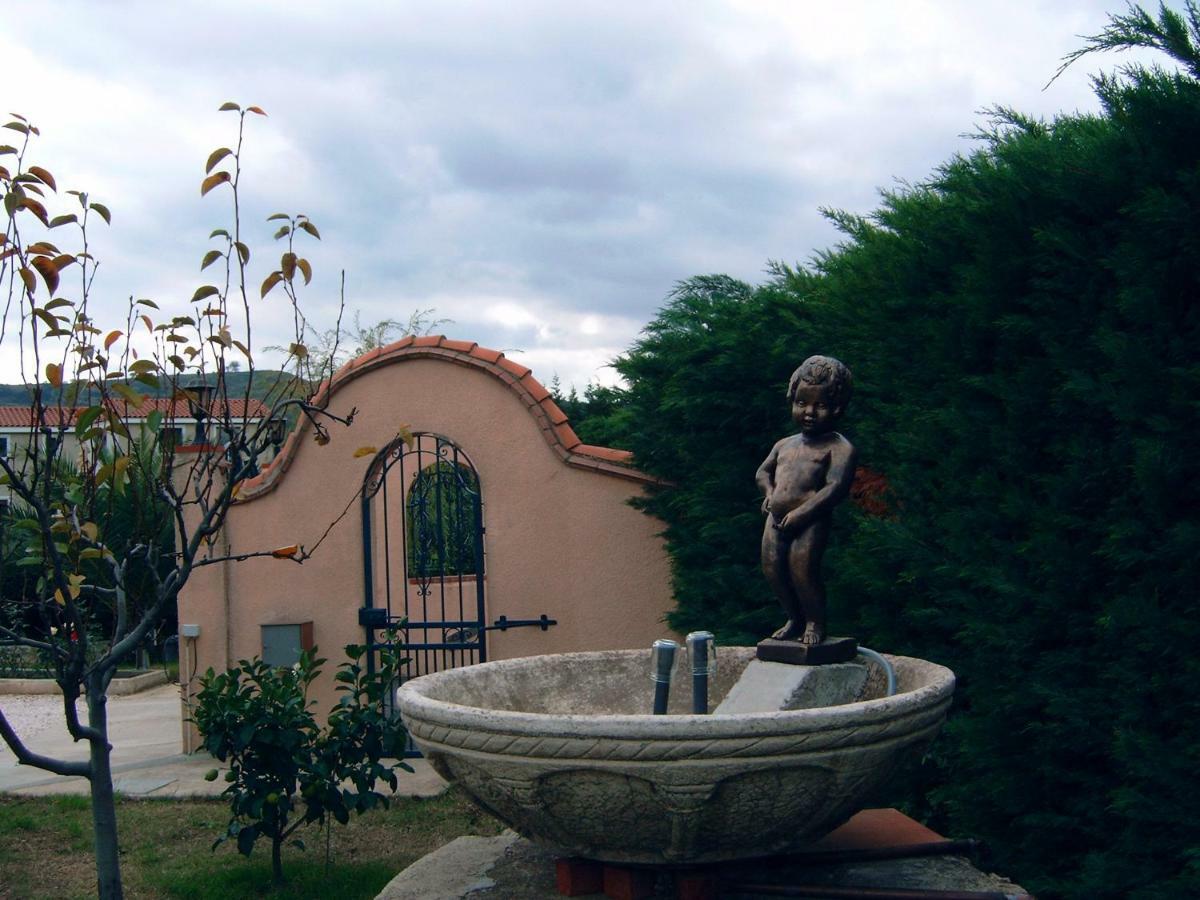 La Planquette Bed & Breakfast Castelnou Exterior foto